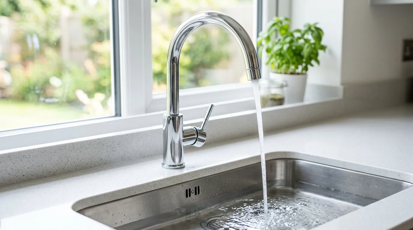 Local Plumbing Master Pros same day plumber fixing a faucet in Mountain Home, NC