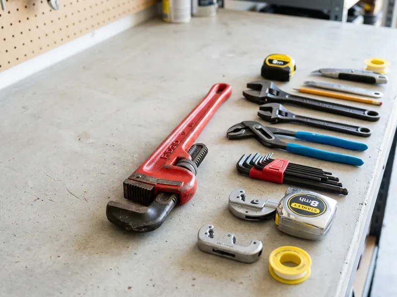 Professional plumbers in Mountain Home, NC equipped with top-tier tools for residential and commercial plumbing services.